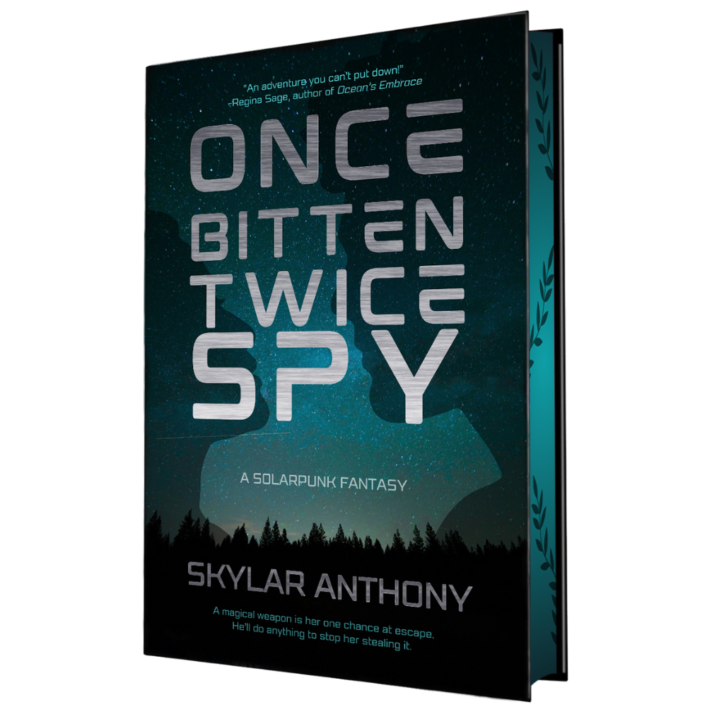 once bitten, twice spy: a solarpunk fantasy (special edition hardcover) once bitten, twice spy: a solarpunk fantasy (special edition hardcover)